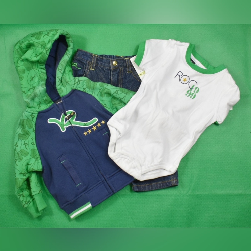 Baby Boy's 3 Piece RocaWear Set (3/6M)